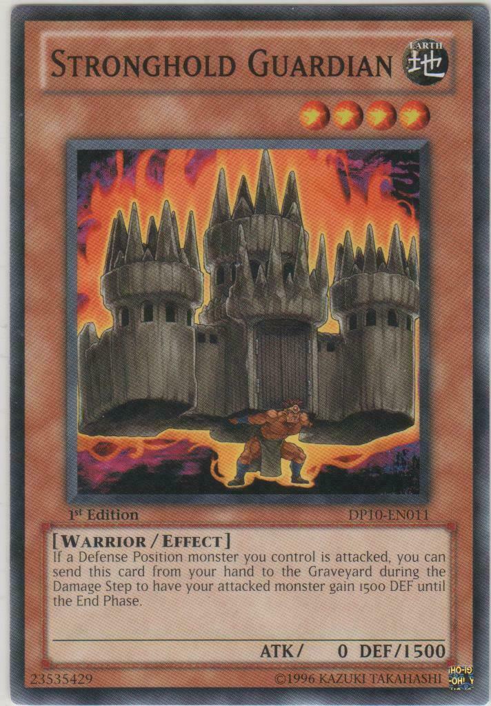 Stronghold Guardian - DP10-EN011 - Common - Unlimited Edition - YuGiOh