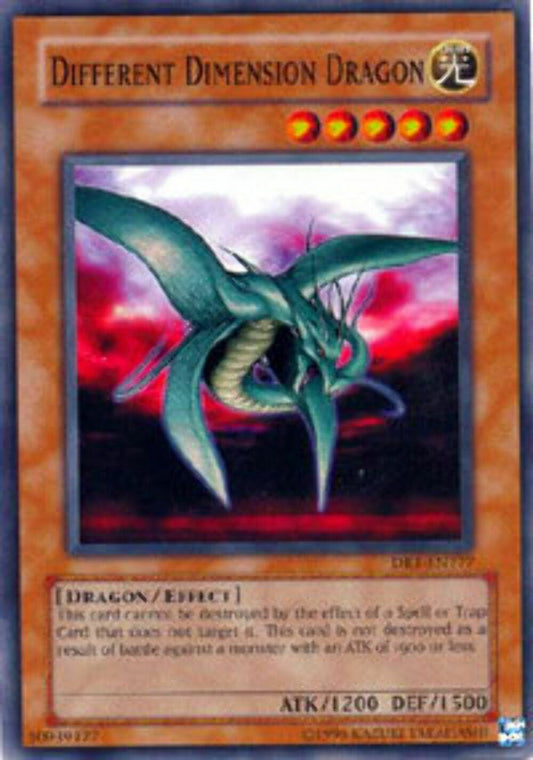 Different Dimension Dragon - DR1-EN177 - Super Rare - Unlimited Edition - YuGiOh