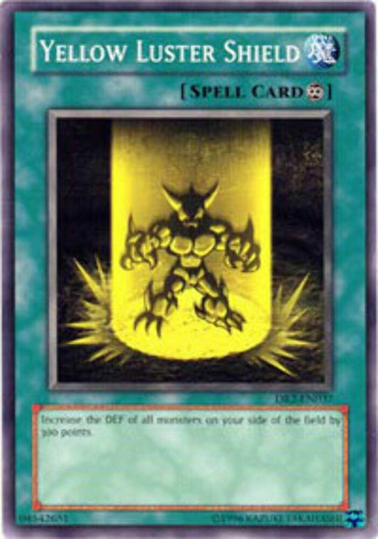 Yellow Luster Shield - DR2-EN037 - Common - Unlimited Edition - YuGiOh