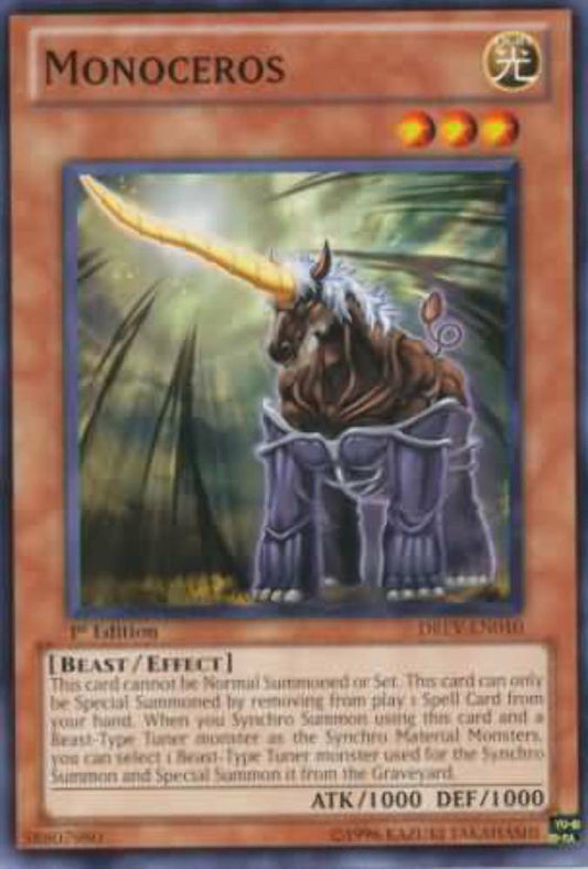 Monoceros - DREV-EN010 - Common - Unlimited Edition - YuGiOh