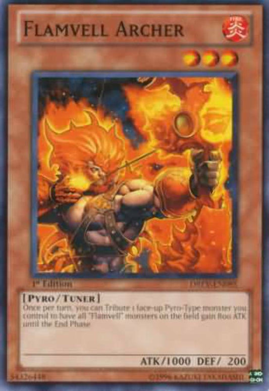 Flamvell Archer - DREV-EN095 - Common - Unlimited Edition - YuGiOh