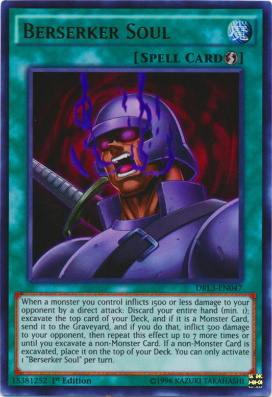 Berserker Soul - DRL3-EN047 - Ultra Rare - YuGiOh
