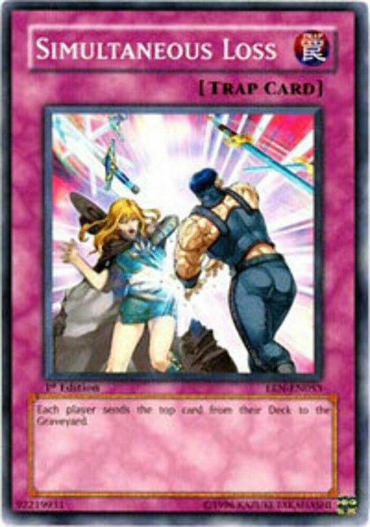 Simultaneous Loss - EEN-EN053 - Common - Unlimited Edition - YuGiOh