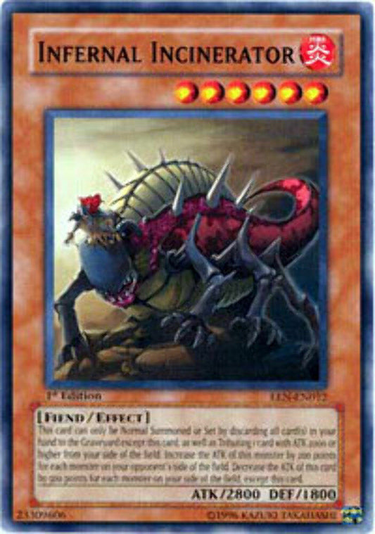 Infernal Incinerator - EEN-EN012 - Common - 1st Edition - YuGiOh