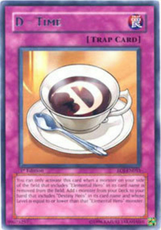 D - Time - EOJ-EN053 - Rare - Unlimited Edition - YuGiOh