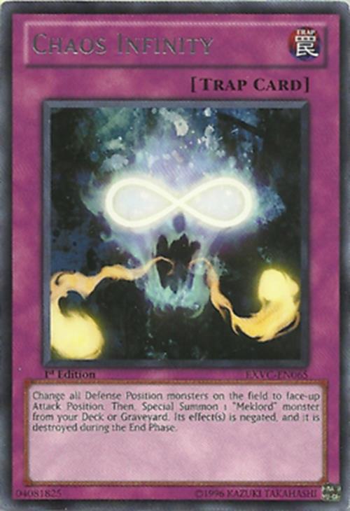 Chaos Infinity - EXVC-EN065 - Rare - Unlimited Edition - YuGiOh