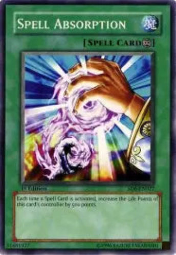 Spell Absorption - SD6-EN027 - Common - 1st Edition - YuGiOh