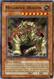 Megarock Dragon - SD7-EN012 - Common - Mixed Editions - YuGiOh LP