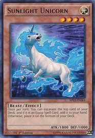 Sunlight Unicorn - BP03-EN064 - Rare - 1st Edition - YuGiOh