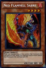 Neo Flamvell Sabre - HA04-EN035 - Secret Rare - 1st Edition - YuGiOh
