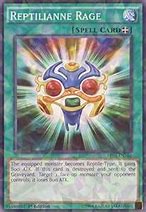 Reptilianne Rage - BP03-EN166 - Shatterfoil - 1st Edition - YuGiOh