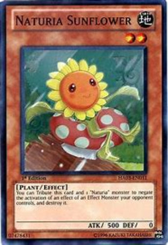 Naturia Sunflower - HA03-EN011 - Super Rare - Unlimited Edition - YuGiOh