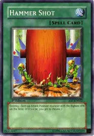 Hammer Shot SD7 - SD7-EN022 - Common - Mixed Editions - YuGiOh LP