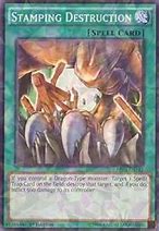 Stamping Destruction - BP03-EN142 - Shatterfoil - 1st Edition - YuGiOh