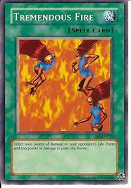 Tremendous Fire - DB2-EN053 - Common - Unlimited Edition - YuGiOh