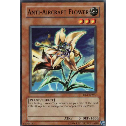 Anti-Aircraft Flower - DR2-EN077 - Common - Unlimited Edition - YuGiOh
