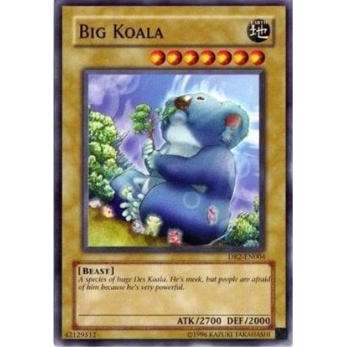 Big Koala - DR2-EN004 - Common - Unlimited Edition - YuGiOh