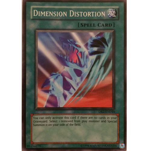 Dimension Distortion - DR2-EN044 - Common - Unlimited Edition - YuGiOh