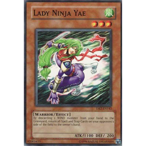 Lady Ninja Yae - DR2-EN142 - Common - Unlimited Edition - YuGiOh LP