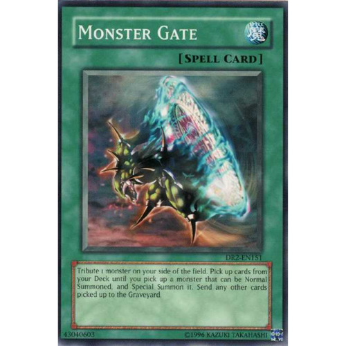 Monster Gate - DR2-EN151 - Common - Unlimited Edition - YuGiOh