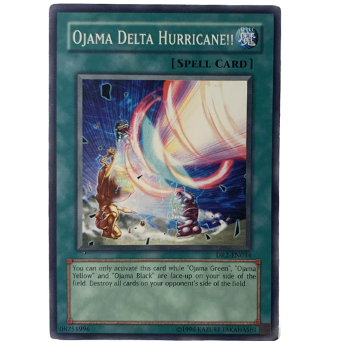 Ojama Delta Hurricane!! - DR2-EN034 - Common - Unlimited Edition - YuGiOh