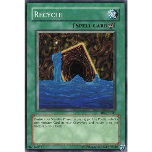 Recycle - DR2-EN041 - Common - Unlimited Edition - YuGiOh
