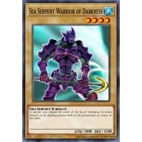 Sea Serpent Warrior of Darkness - DR2-EN060 - Common - Unlimited Edition