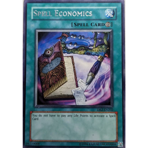 Spell Economics - DR2-EN202 - Rare - Unlimited Edition - YuGiOh