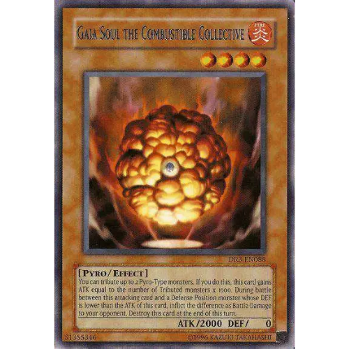 Gaia Soul the Combustible Collective - DR3-EN088 - Rare - Unlimited Edition