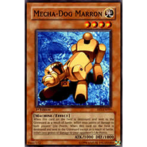Mecha-Dog Marron - DR3-EN139 - Common - Unlimited Edition - YuGiOh