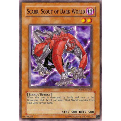 Scarr, Scout of Dark World - DR04-EN085 - Common - Unlimited Edition - YuGiOh
