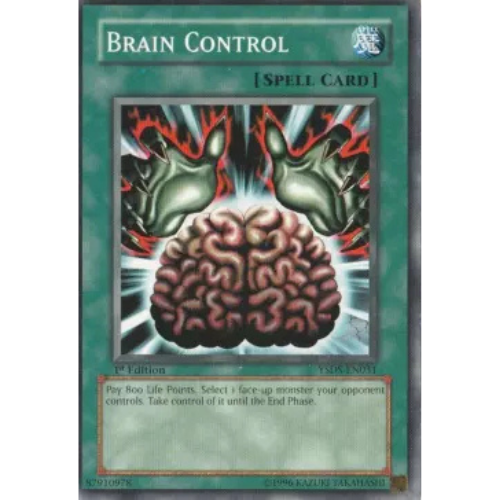 Brain Control - YSDS-EN031 - Common - Mixed Editions - YuGiOh LP
