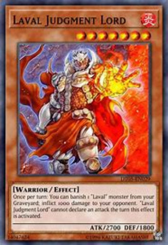 Laval Judgment Lord - HA05-EN014 - Secret Rare - Unlimited Edition - YuGiOh LP