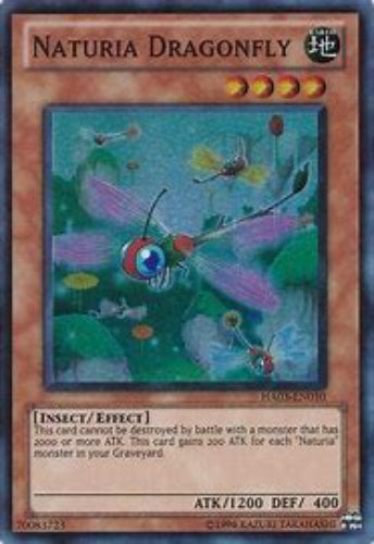 Naturia Dragonfly - HA03-EN010 - Super Rare - Unlimited Edition - YuGiOh