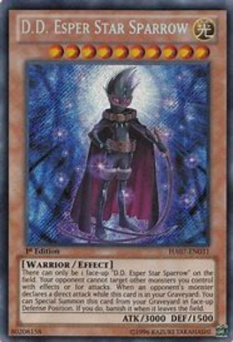D.D. Esper Star Sparrow - HA07-EN031 - Super Rare - 1st Edition - YuGiOh