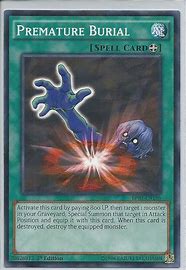 Premature Burial - BP03-EN136 - Shatterfoil - 1st Edition - YuGiOh