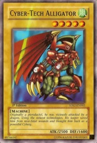 Cyber-Tech Alligator - 5DS2-EN003 - Common - 1st Edition - YuGiOh