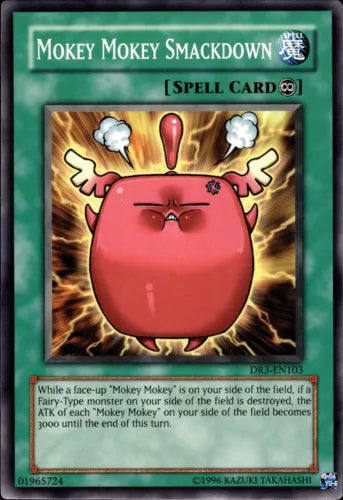Mokey Mokey Smackdown - DR3-EN103 - Common - Unlimited Edition - YuGiOh