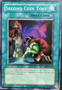 Second Coin Toss - DB2-EN192 - Common - Unlimited Edition - YuGiOh LP