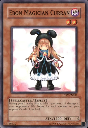 Ebon Magician Curran - CRV-EN031 - Common - 1st Edition - YuGiOh