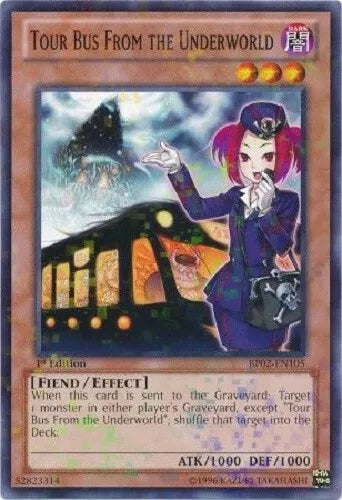 Tour Bus From the Underworld - BP02-EN105 - Mosaic Rare - 1st Edition - YuGiOh