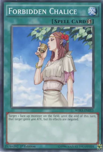 Forbidden Chalice - WIRA-EN053 - Common - 1st Edition - YuGiOh