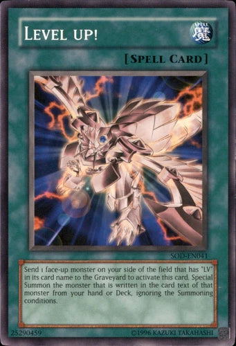 Level Up! - SOD-EN041 - Common - Mixed Editions - YuGiOh LP
