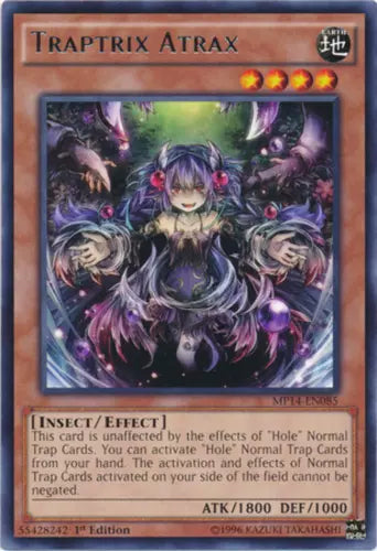 Traptrix Atrax - MP14-EN085 - Rare - 1st Edition - YuGiOh
