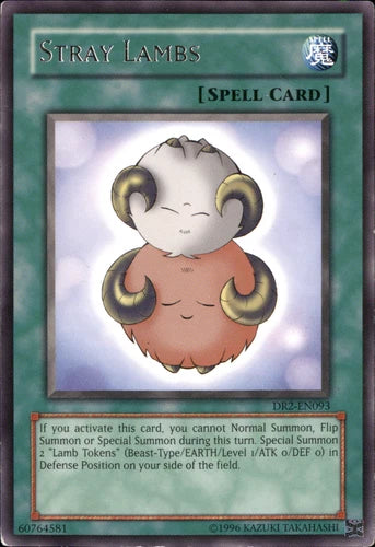 Stray Lambs - DR2-EN093 - Rare - Unlimited Edition - YuGiOh