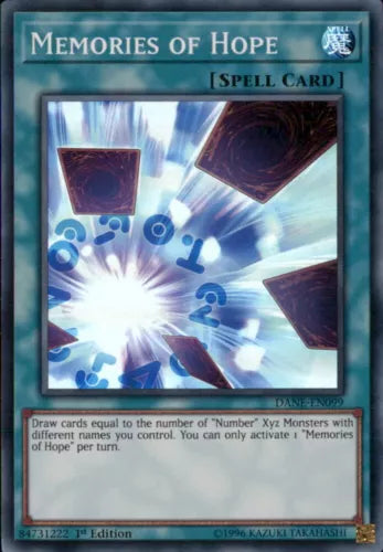 Memories of Hope - DANE-EN099 - Super Rare - 1st Edition - YuGiOh