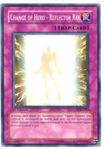 Change of Hero - Reflector Ray - STON-EN049 - Common - Mixed Editions - YuGiOh