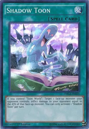 Shadow Toon - DRL2-EN025 - Super Rare - 1st Edition - YuGiOh LP