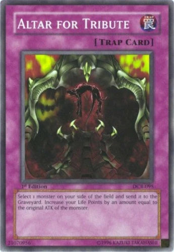 Altar for Tribute - DCR-095 - Common - Unlimited Edition - YuGiOh