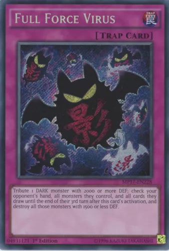 Full Force Virus - MP17-EN228 - Secret Rare - 1st Edition - YuGiOh